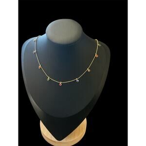 Gold Dainty Charm Necklace